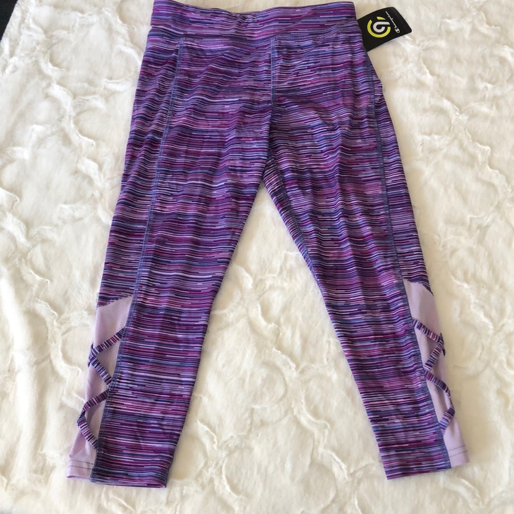 Girls Champion Duo Dry Spec Dye Capri Stretch Pant